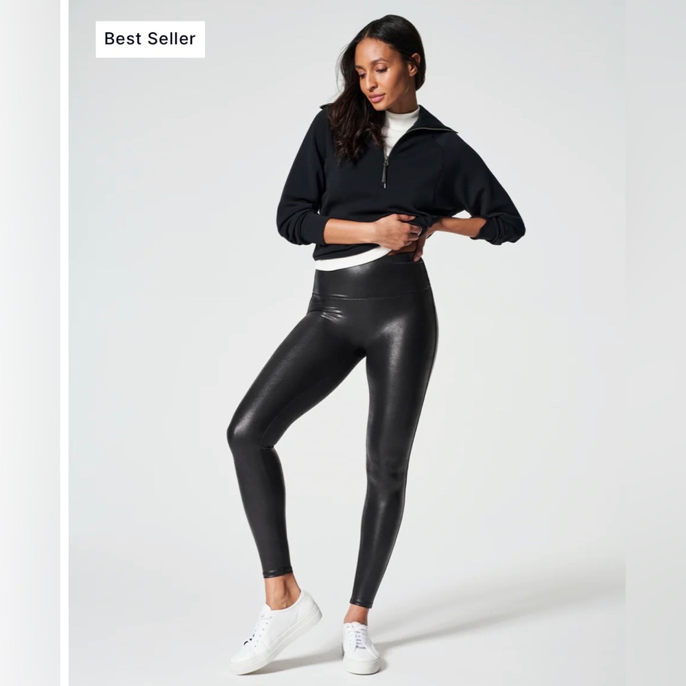 Spanx Faux Leather Leggings